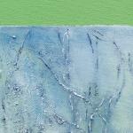 Sehnsucht nach frischem Grün - Acryl auf Leinwand - 30 x 30 cm - In Privatbesitz